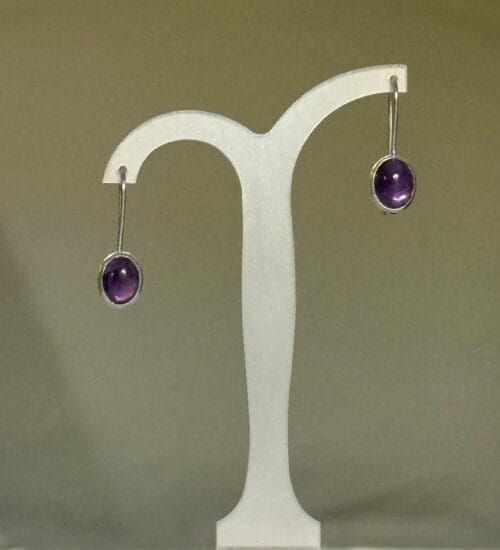 Gum drops - Amethyst (Oval)