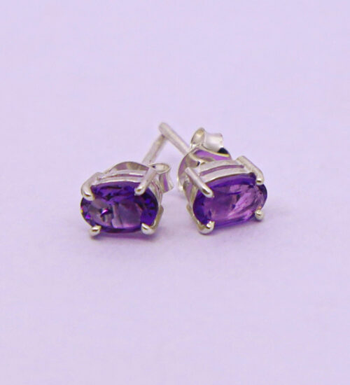 Amethyst Small Stud