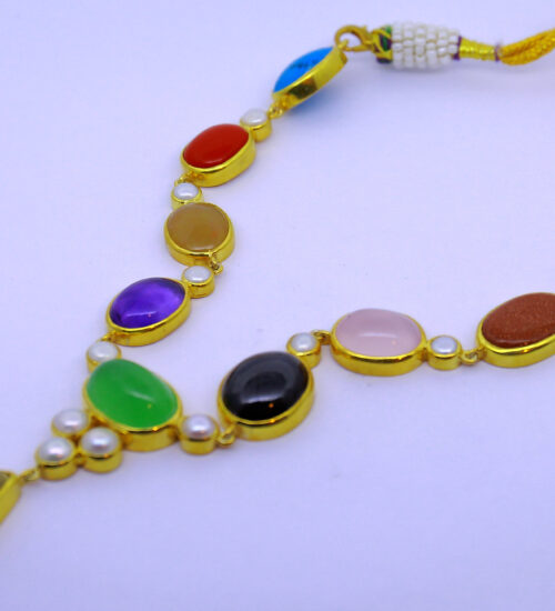 Multi Stone Necklace