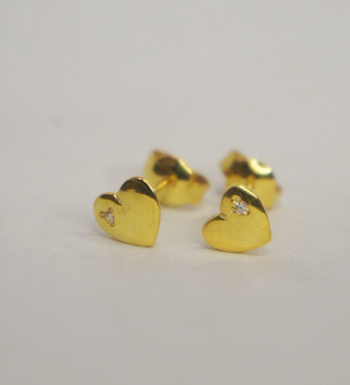 Heart Stud Earring
