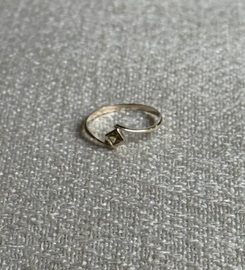 Yellow Sapphire 9K Gold Ring