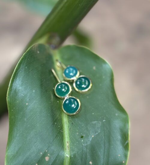 Green Onyx Double Drop